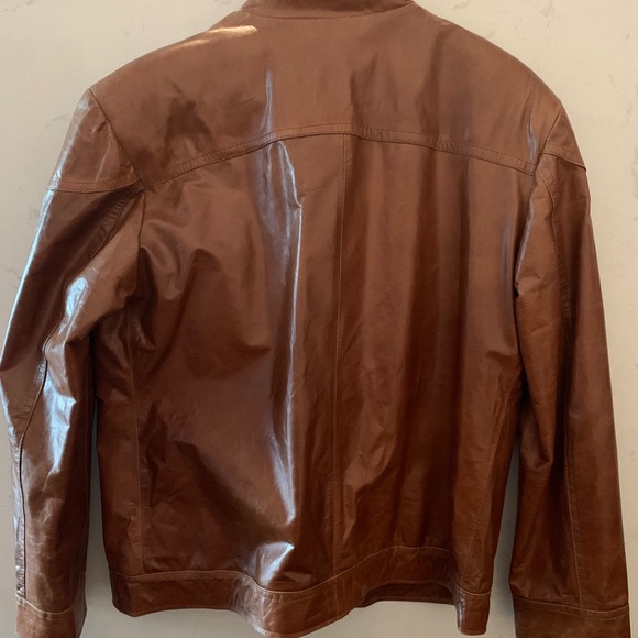 Bettina Rosso Authentic Argentinian Leather Jacket - Picture 2 of 2